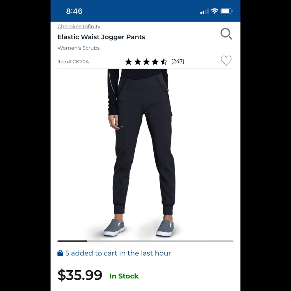 Jogger scrub pants lot